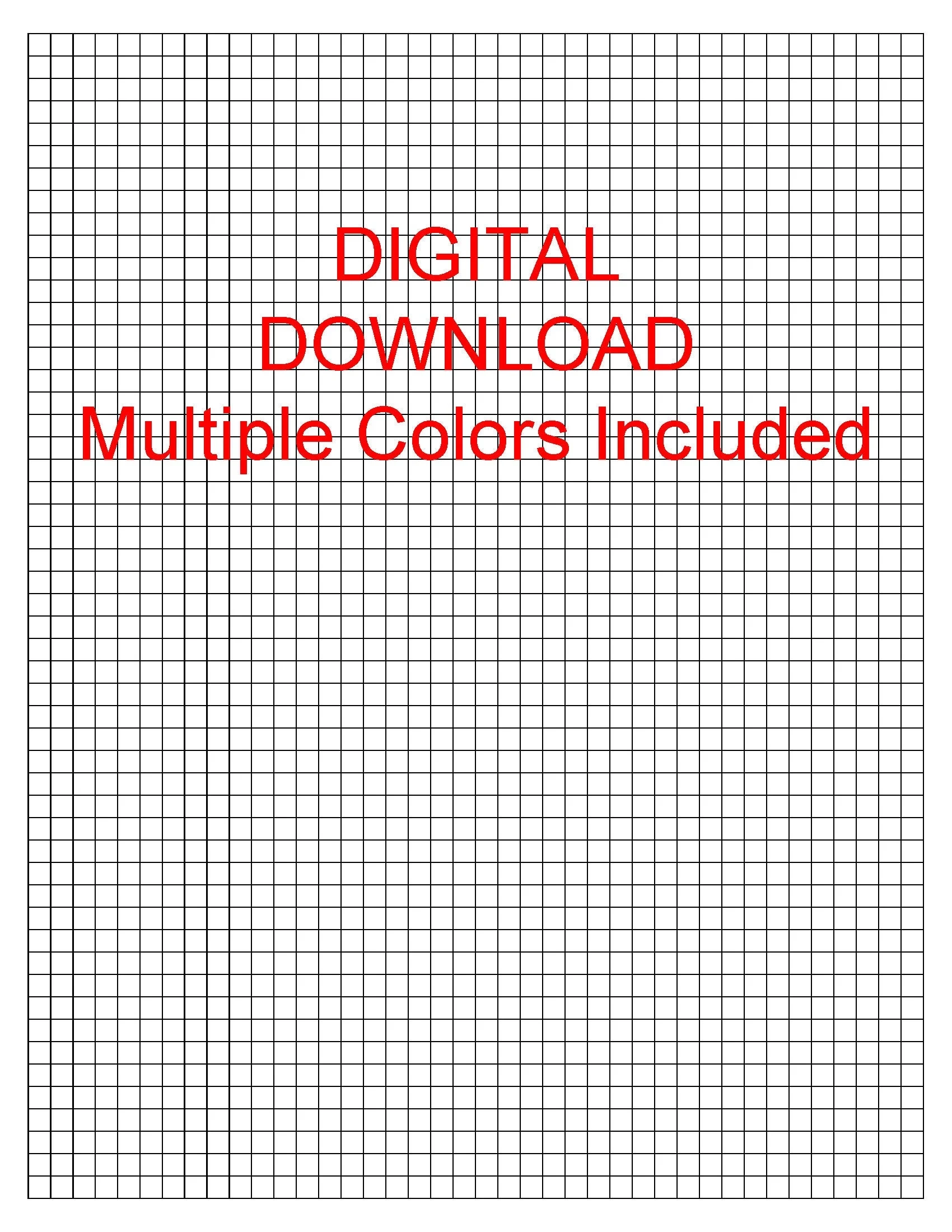 Graph Paper 10x10 Printable