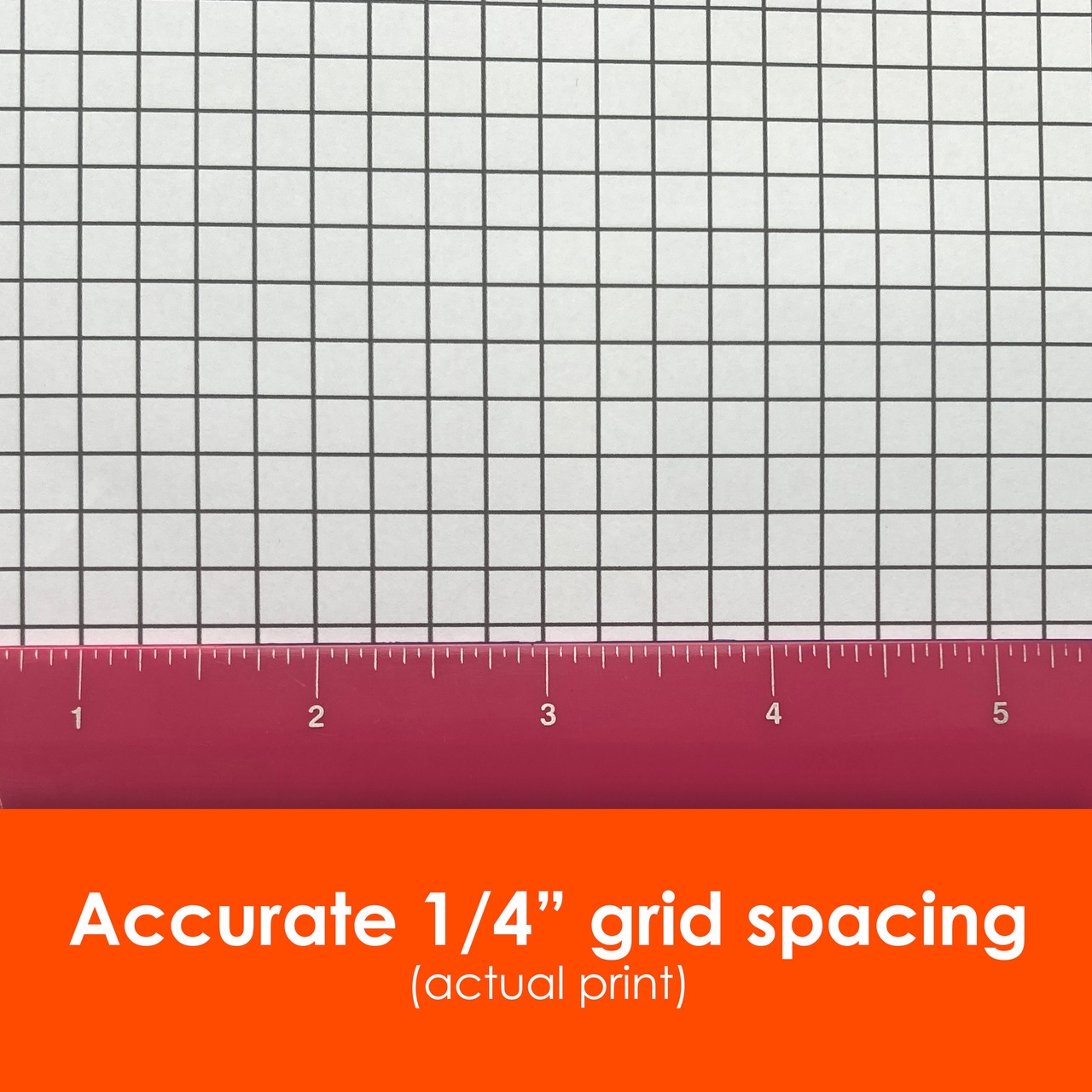 1 4 Graph Paper Roll 36 X 120 Black