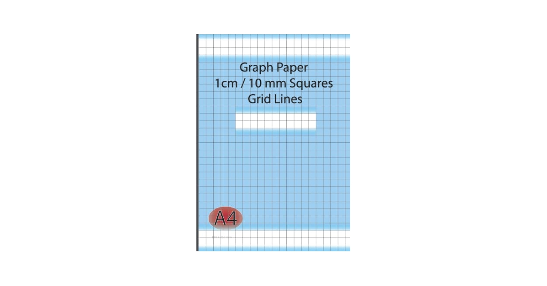 1 Cm 10 Mm Graph Paper Squares Grid Lines A4 Grid Paper With Thin Grey Lines 21 X 29 7 Cm 8 27 X 11 69 In 120 Pages Both Sided Bleu Sky Cover Alil Ali Amazon de Books