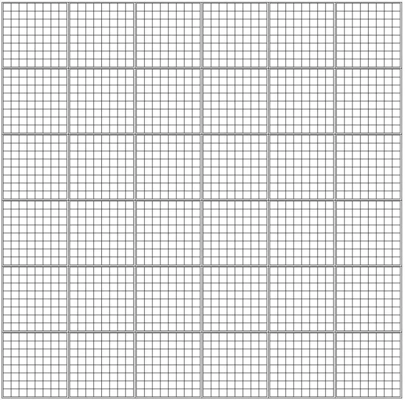 1 Inch Graph Paper JJH Planners Paper 24 X 36 Large Graph Paper 1 Laminated Graph