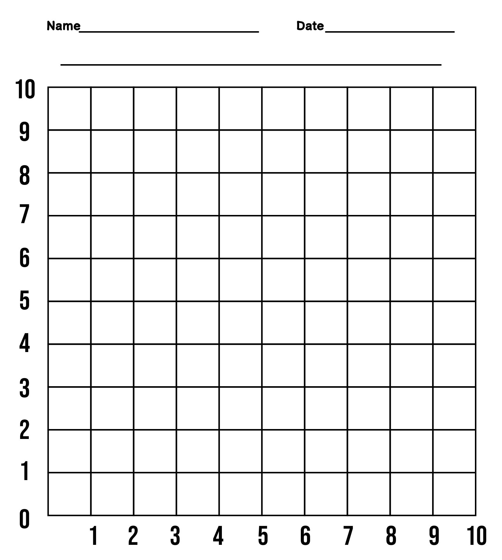 10 By 10 Grids 10 Free PDF Printables Printablee