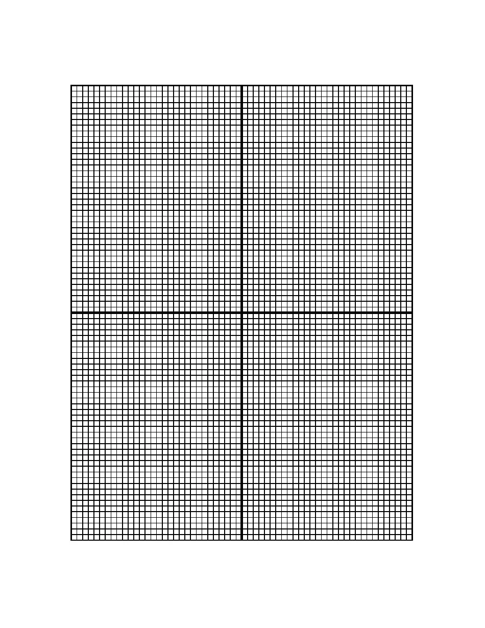 10 Lines Inch Graph Paper With Centered X Y Axis Download Printable PDF Templateroller