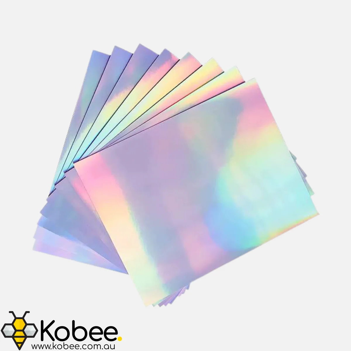 10 Pack Holographic Inkjet Laser Printable Sticker Vinyl Paper Wat Kobee