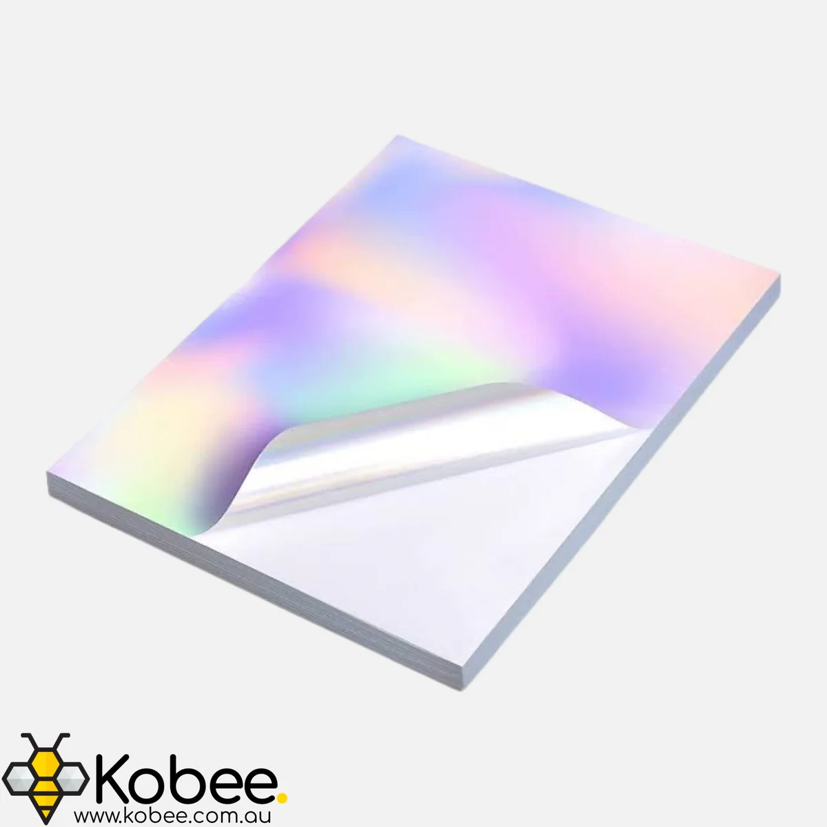 10 Pack Holographic Inkjet Laser Printable Sticker Vinyl Paper Wat Kobee