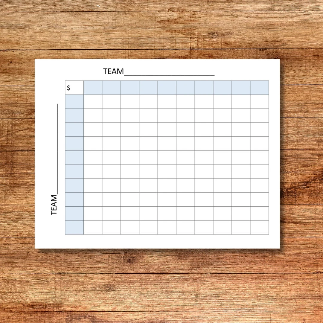 10x10 Graph Paper Etsy