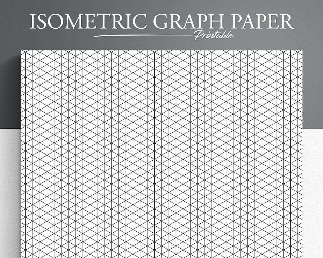 11x17 Graph Paper Isometric Grid Paper A4 Landscape Royalty Free Vector Image Drafting Paper