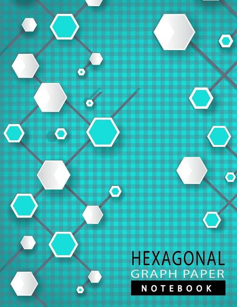 14 Inch Hexagons Hexagonal Graph Paper Notebook 14 Kenya Ubuy
