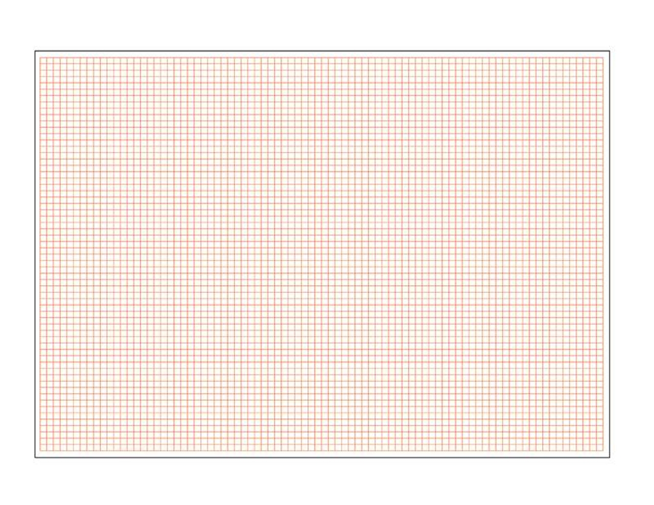 17 X 22 Graph Paper 1 4 SQ Red 25 Sheets Geyer Instructional Products
