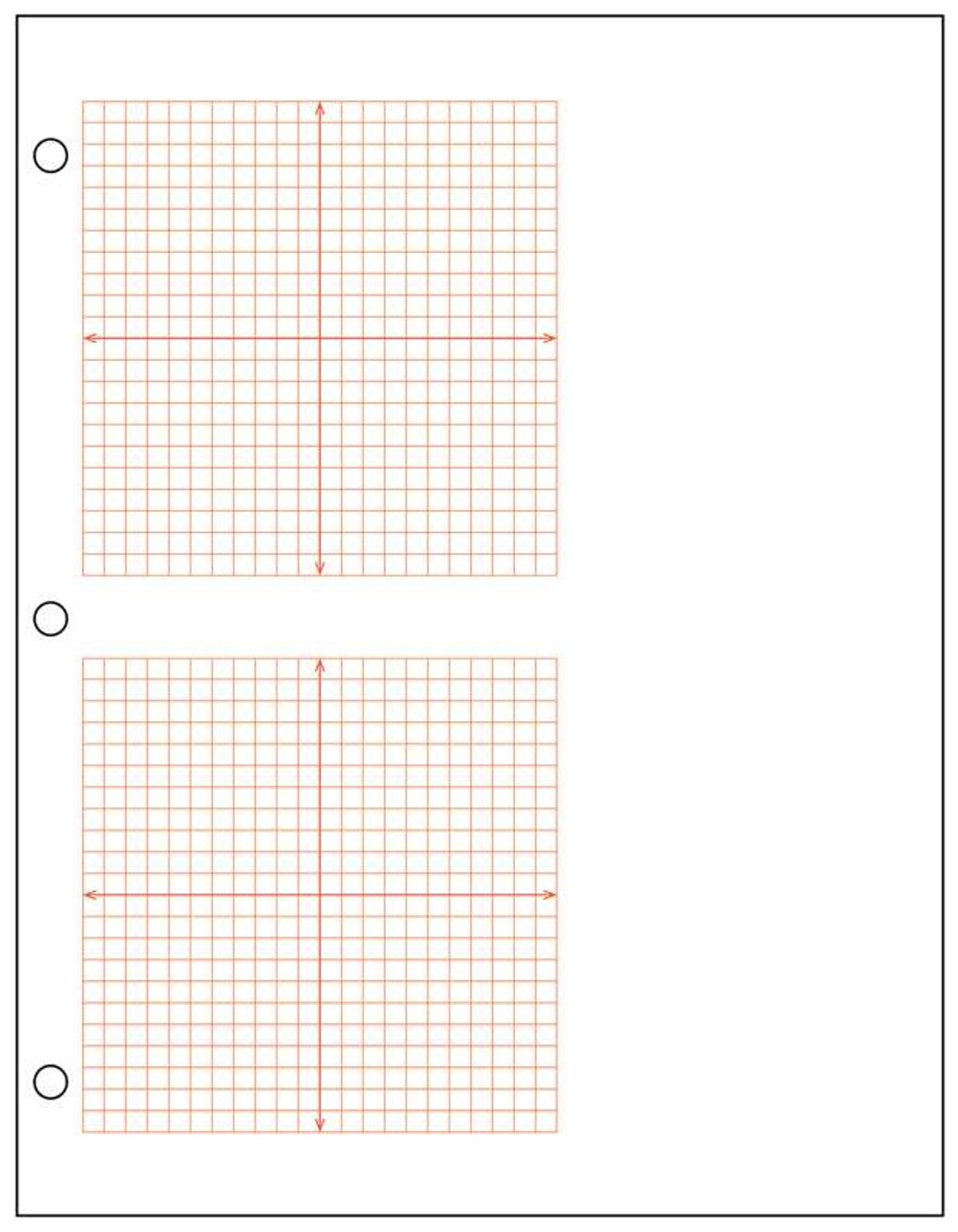 2 GRID METRIC GRAPH PAPER 1 2 Cm Red 500 Sheet Ream Geyer Instructional Products