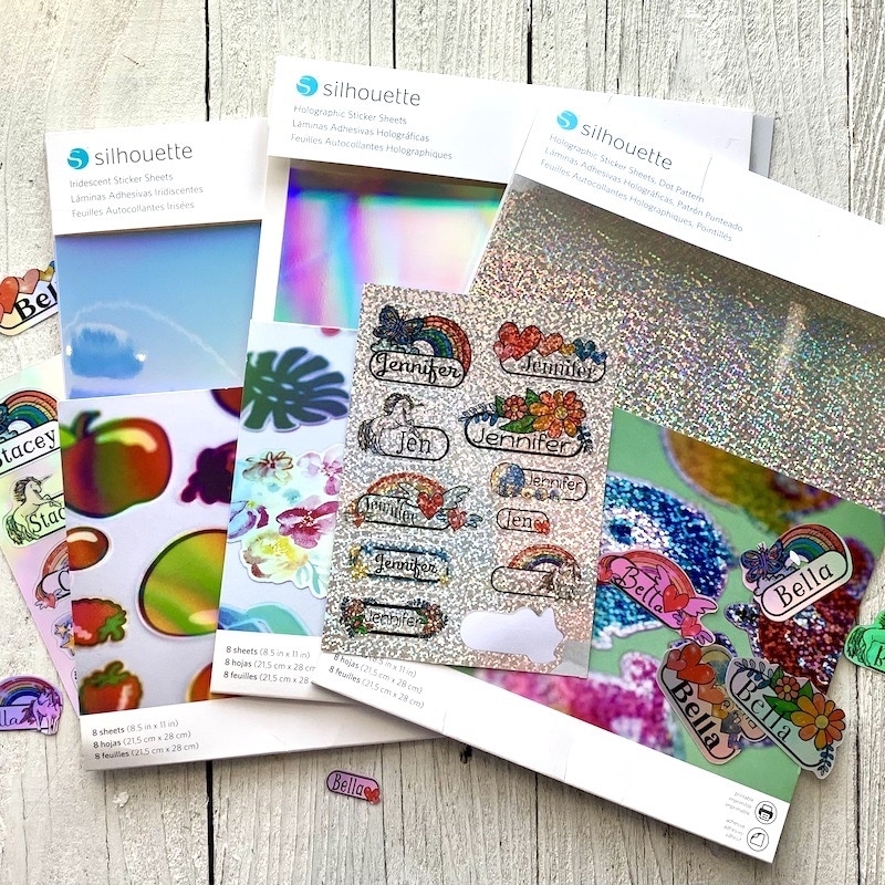 7 Tips For How To Use Silhouette Sticker Paper With Cricut Well Crafted Studio
