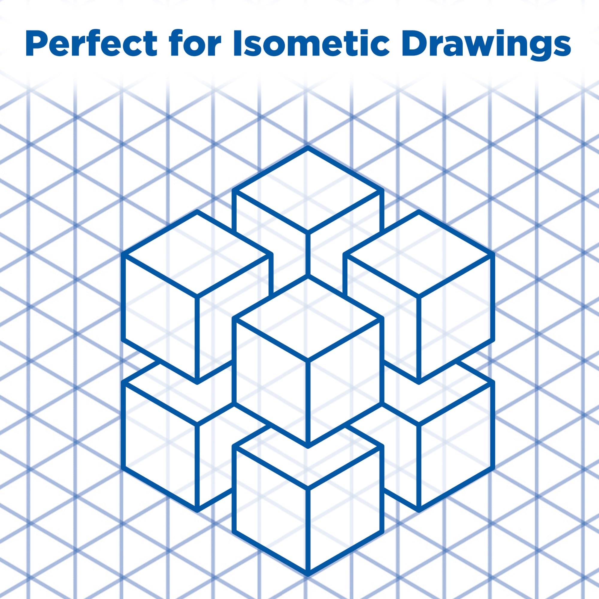 Alvin Isometric Graph Paper 100 Sheet Pack 11 X 17 Inches Amazon de B robedarf Schreibwaren