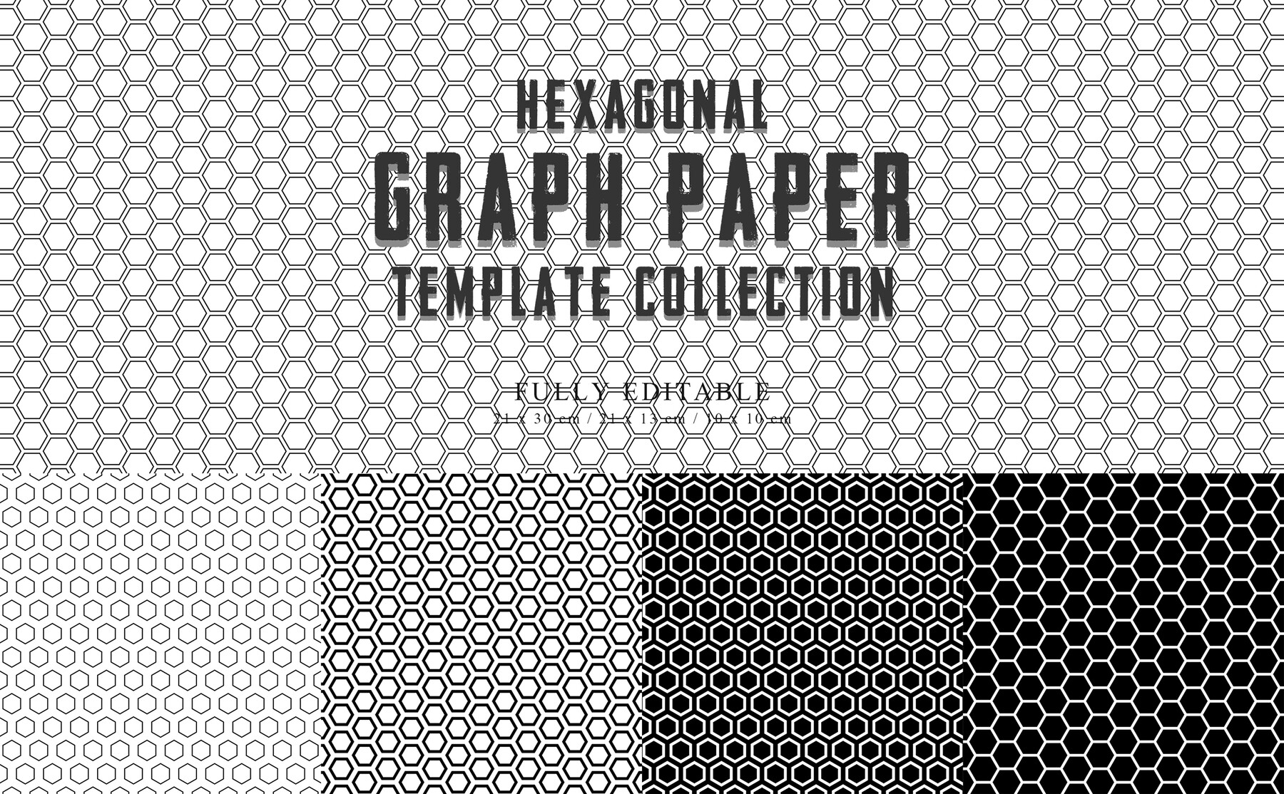 ArtStation Hexagonal Graph Paper Template Collection Artworks