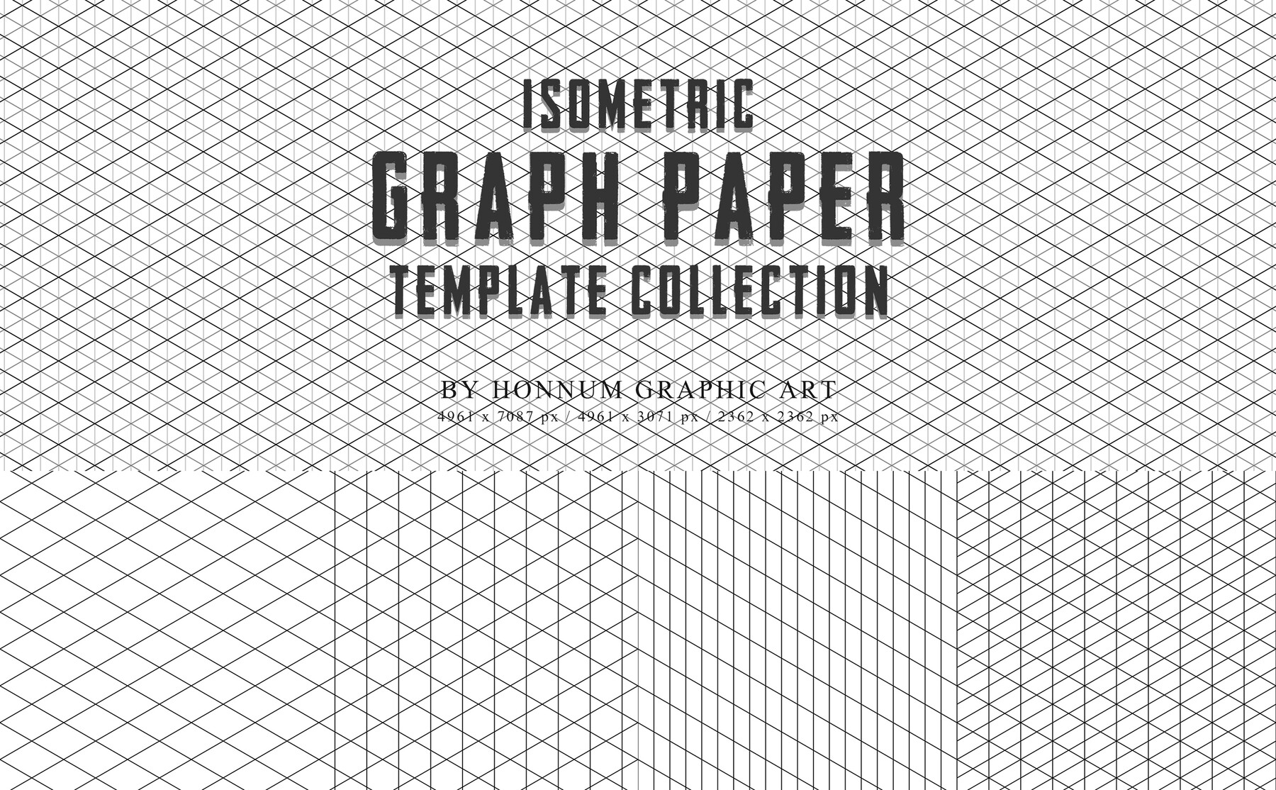 ArtStation Isometric Graph Paper Template Collection Artworks
