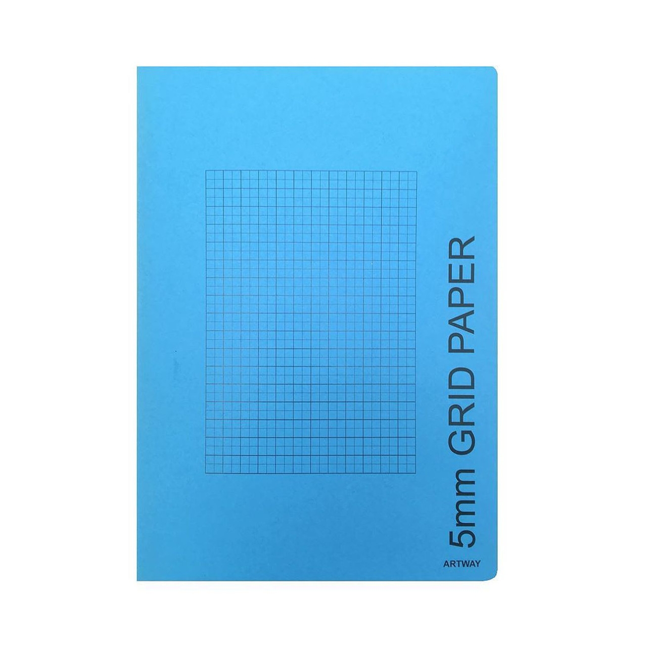 Artway A4 5mm Grid Graph Paper Book 56 Sides