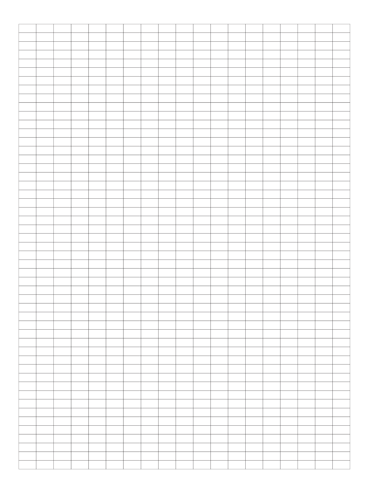 Free Printable Graph Paper 1 Cm