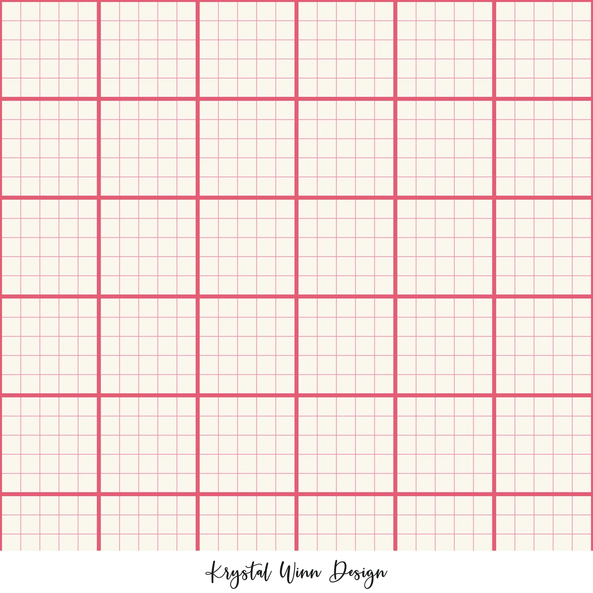Back To School Graph Paper Pink KW825 Jax Fabrix