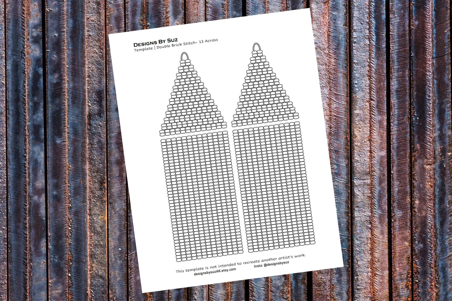 Bead Graph Paper Beaded Medallion Patterns Circle Graph Template PDF 