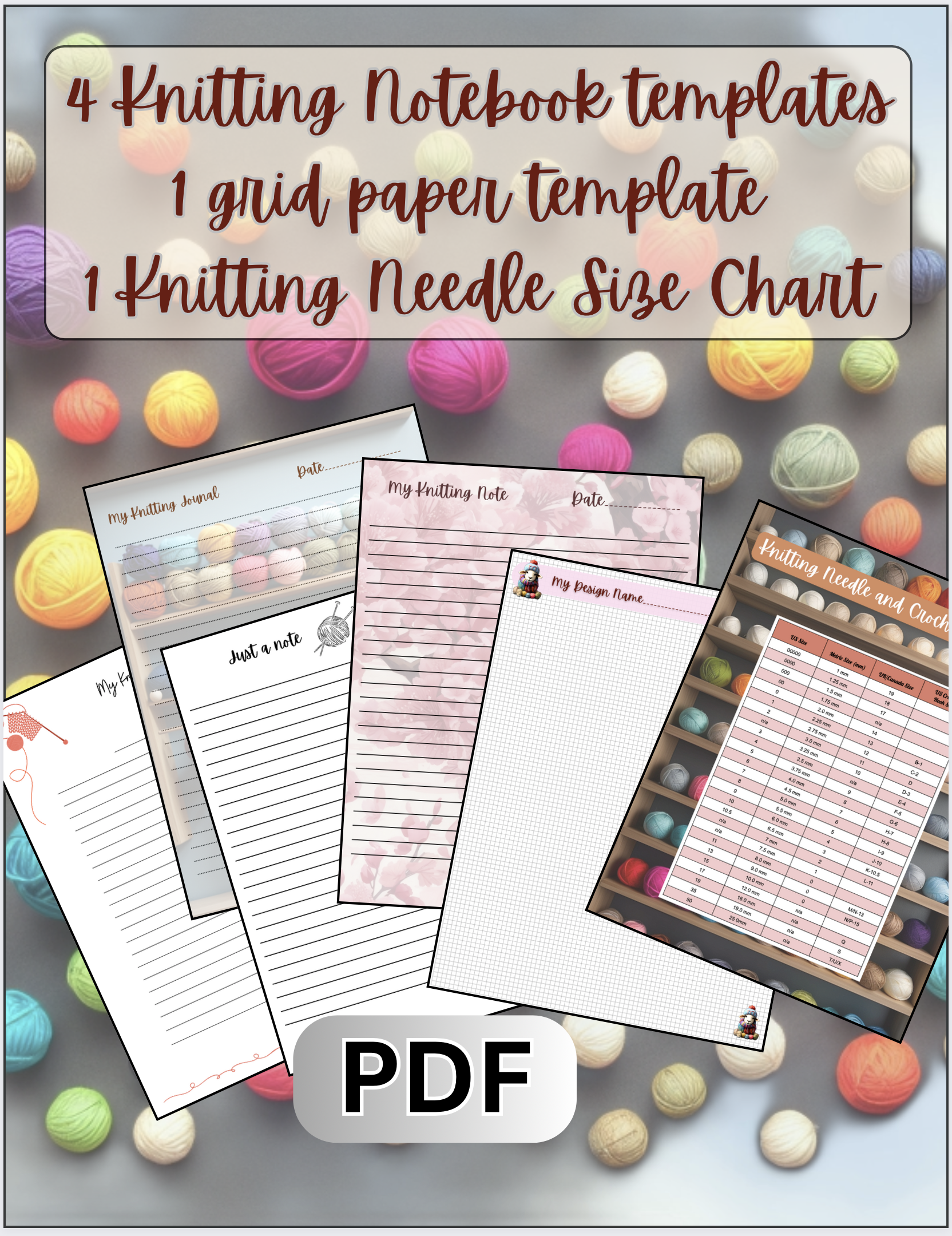 Knitter's Graph Paper Printable
