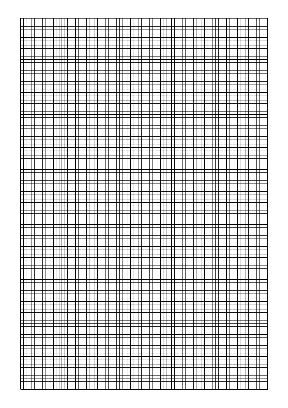 Black 2 Mm With 1 Cm Bold Graph Paper Template Download Printable PDF Templateroller