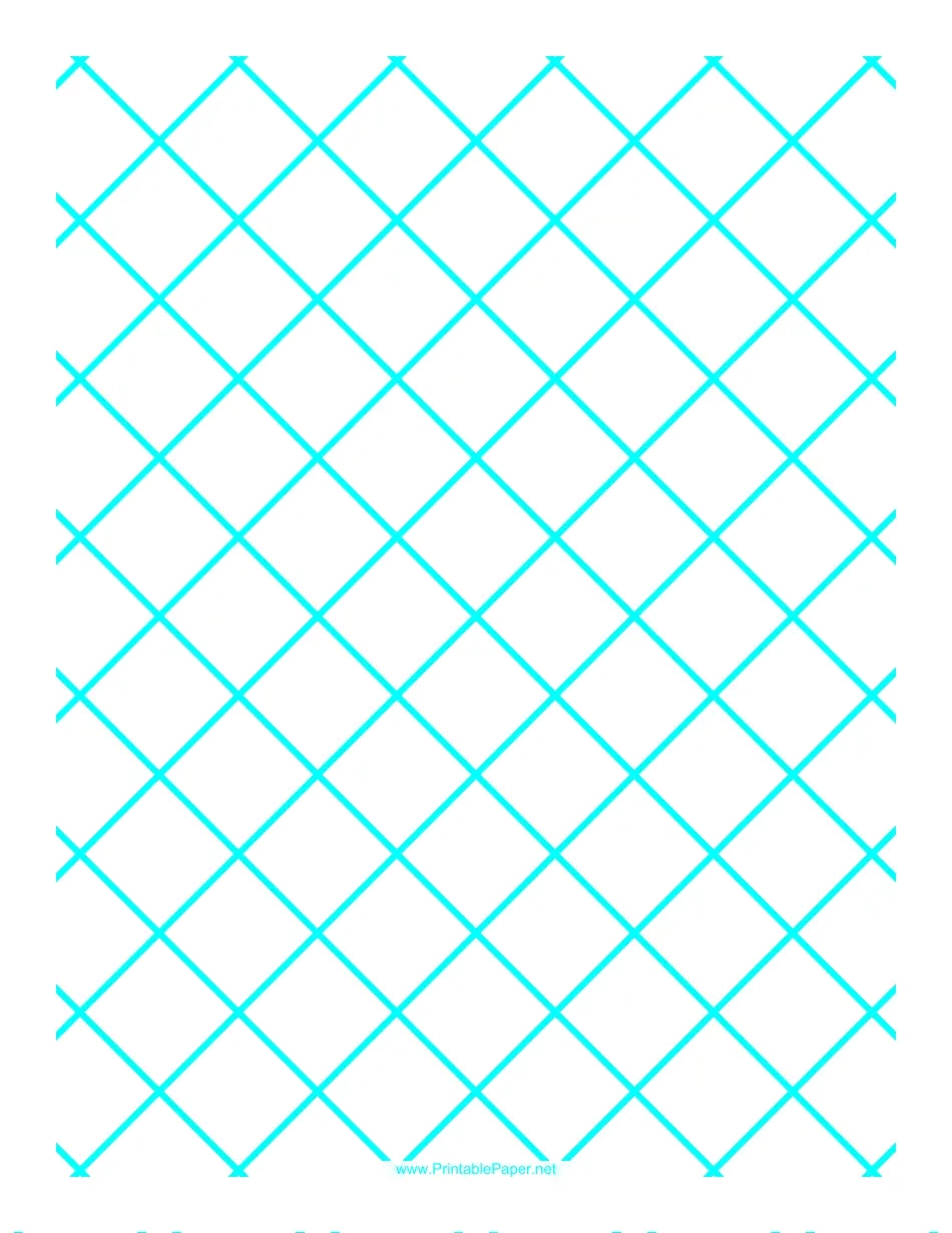 Blue 1 Inch Quilt Grid Graph Paper Template Download Printable PDF Templateroller