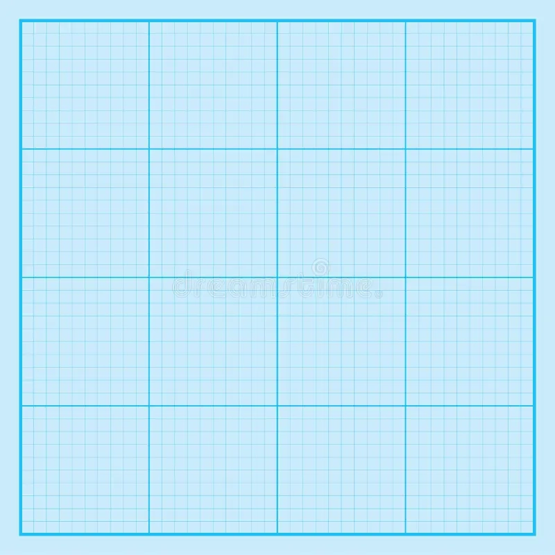 Blue Graph Paper Coordinate Paper Grid Paper Squared Paper Stock Vector Illustration Of Background Math 94842153