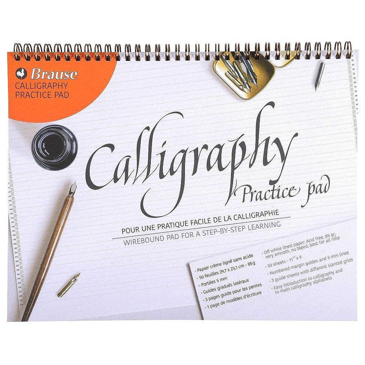 Brause Calligraphy Practise Pad A3 Pen Store