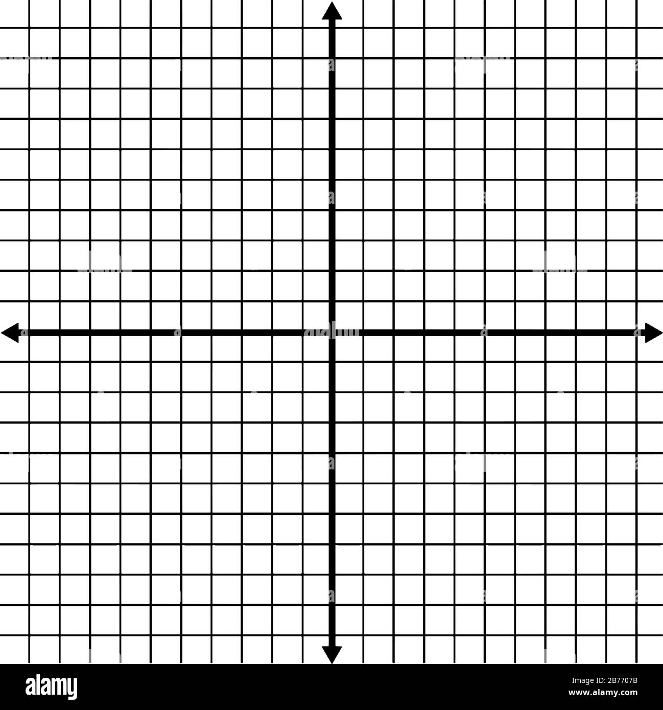 Cartesian Coordinate Grid Stock Vector Images Alamy