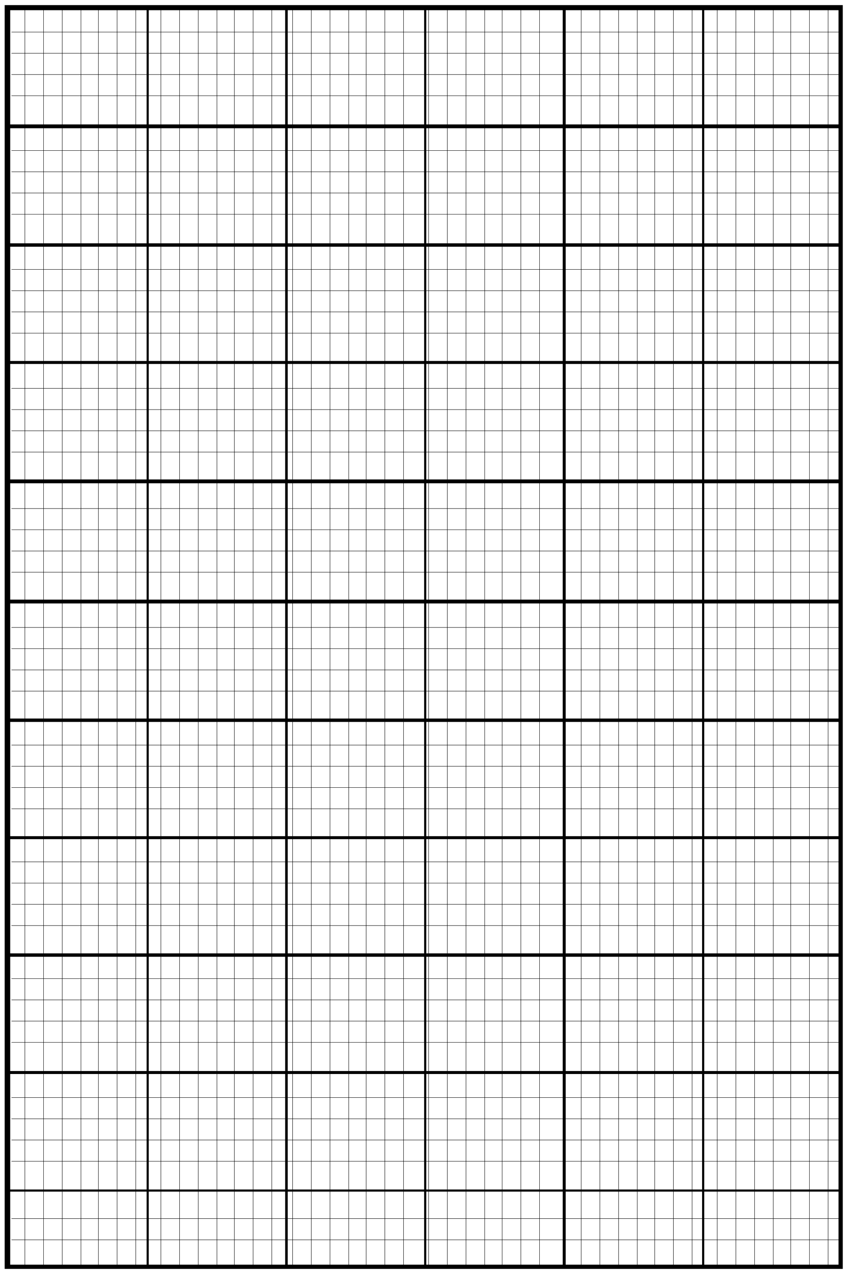 Contact Cement Large Graph Paper Pad 24 x36 4x4 Grid 30 Sheets For Drafting Drafting Paper
