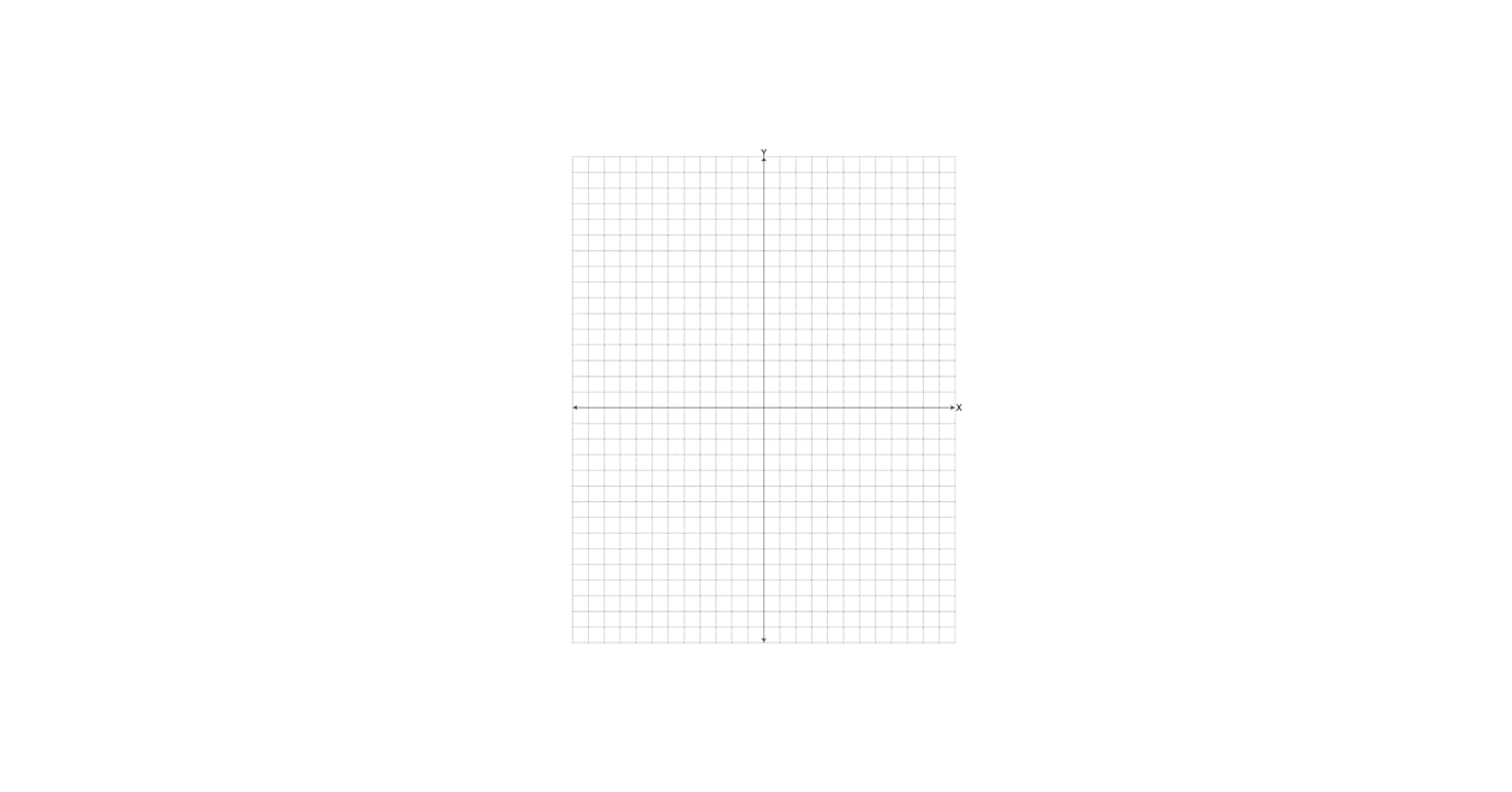 Graphing Paper With Coordinates