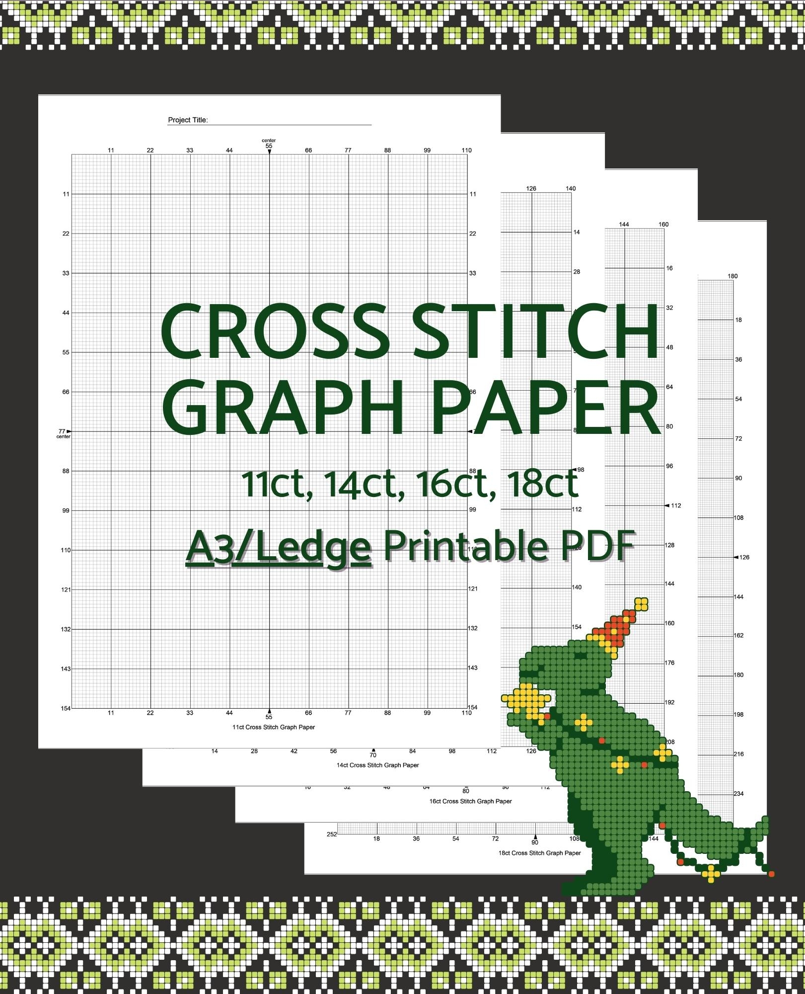 Cross Stitch Graph Paper Free Printable