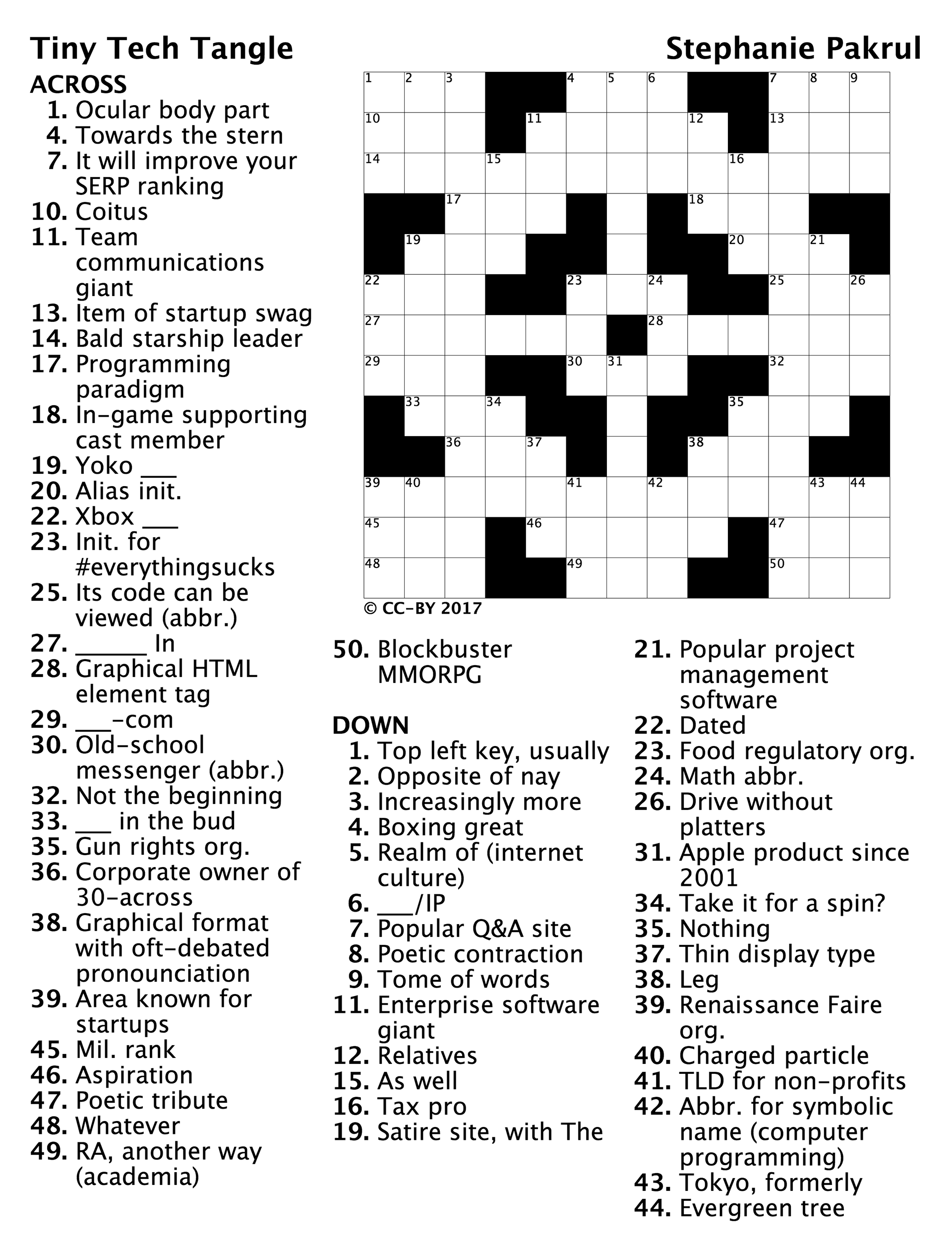 Custom Crossword Puzzles tech Adult Personal Etc 1 Images Behance
