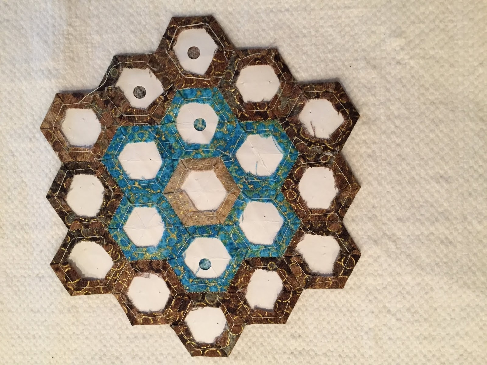 Cutting Hexagons For English Paper Piecing