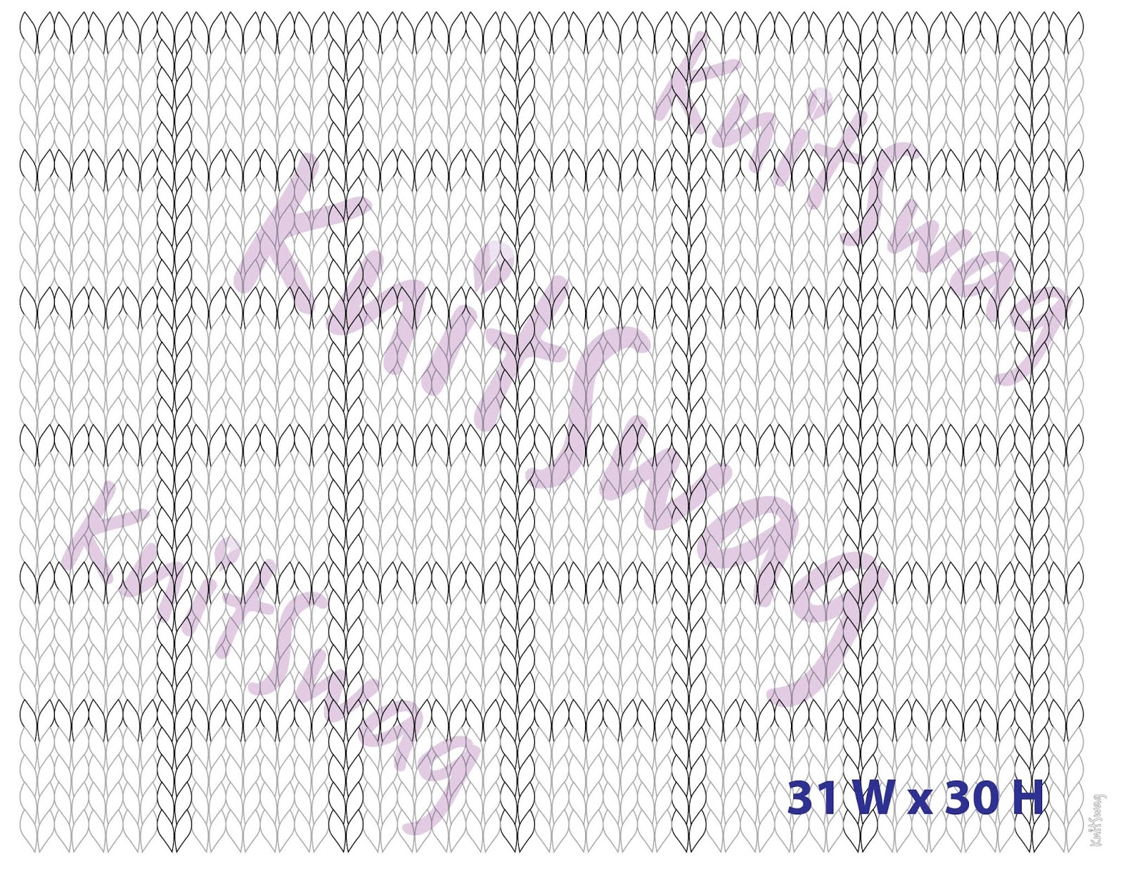 Document Geek A More Accurate Knitting Graph Paper