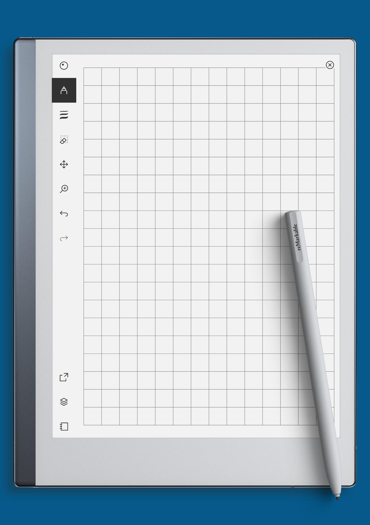 Download Printable 1cm Graph Paper Printable Pages Blue PDF