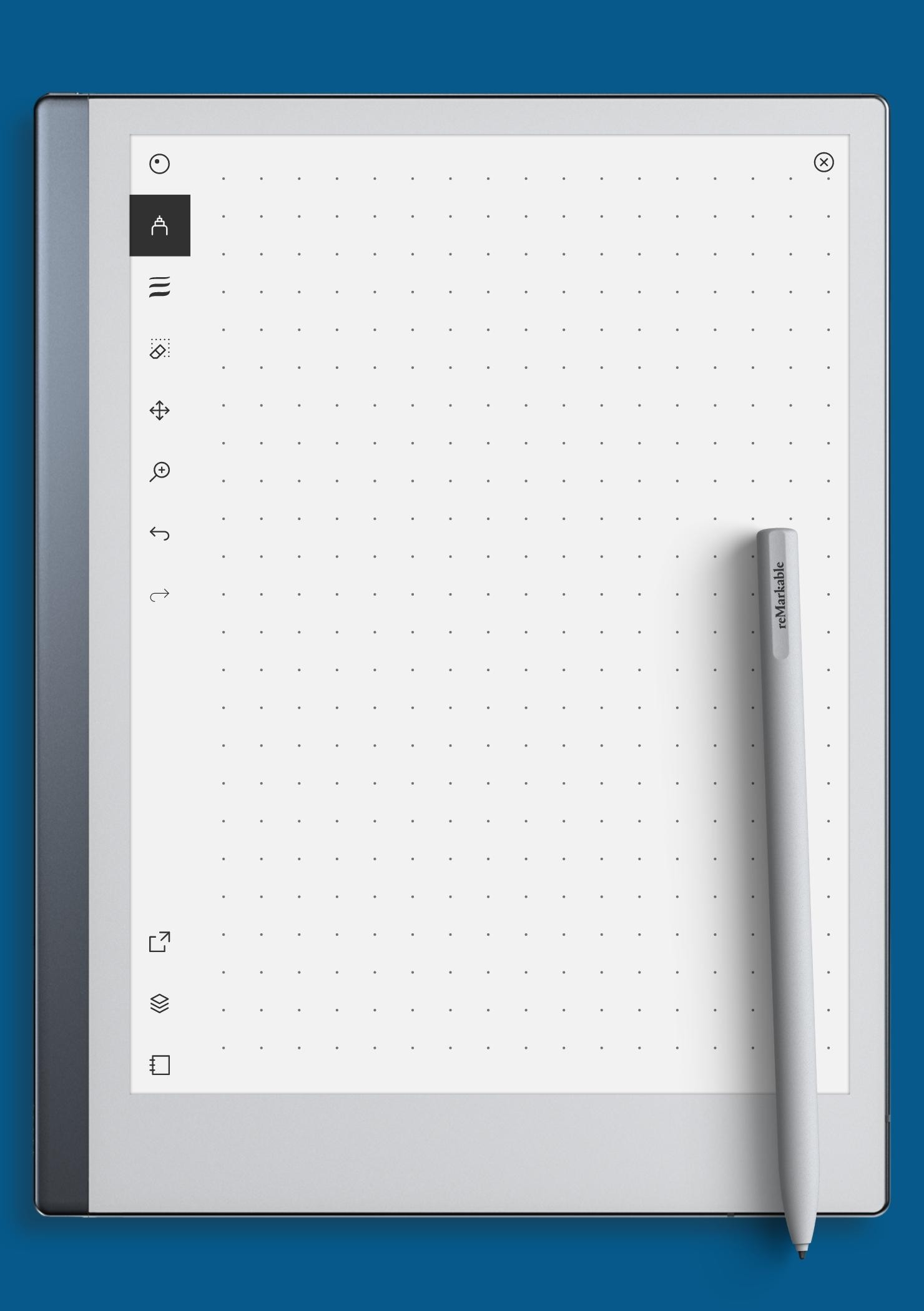 Download Printable Dot Grid Paper With 3 Dots Per Inch PDF