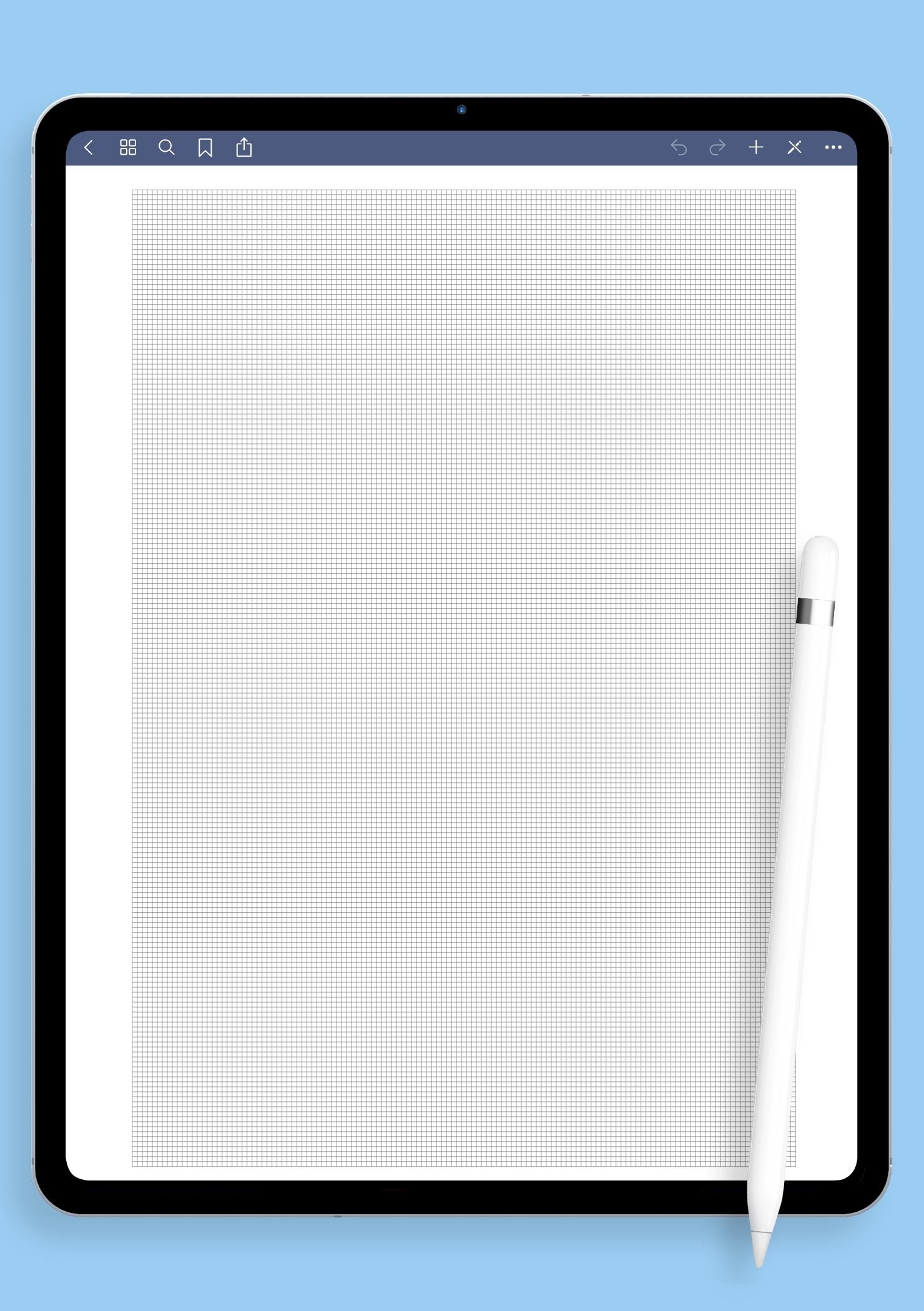 Graph Paper Printable 1mm