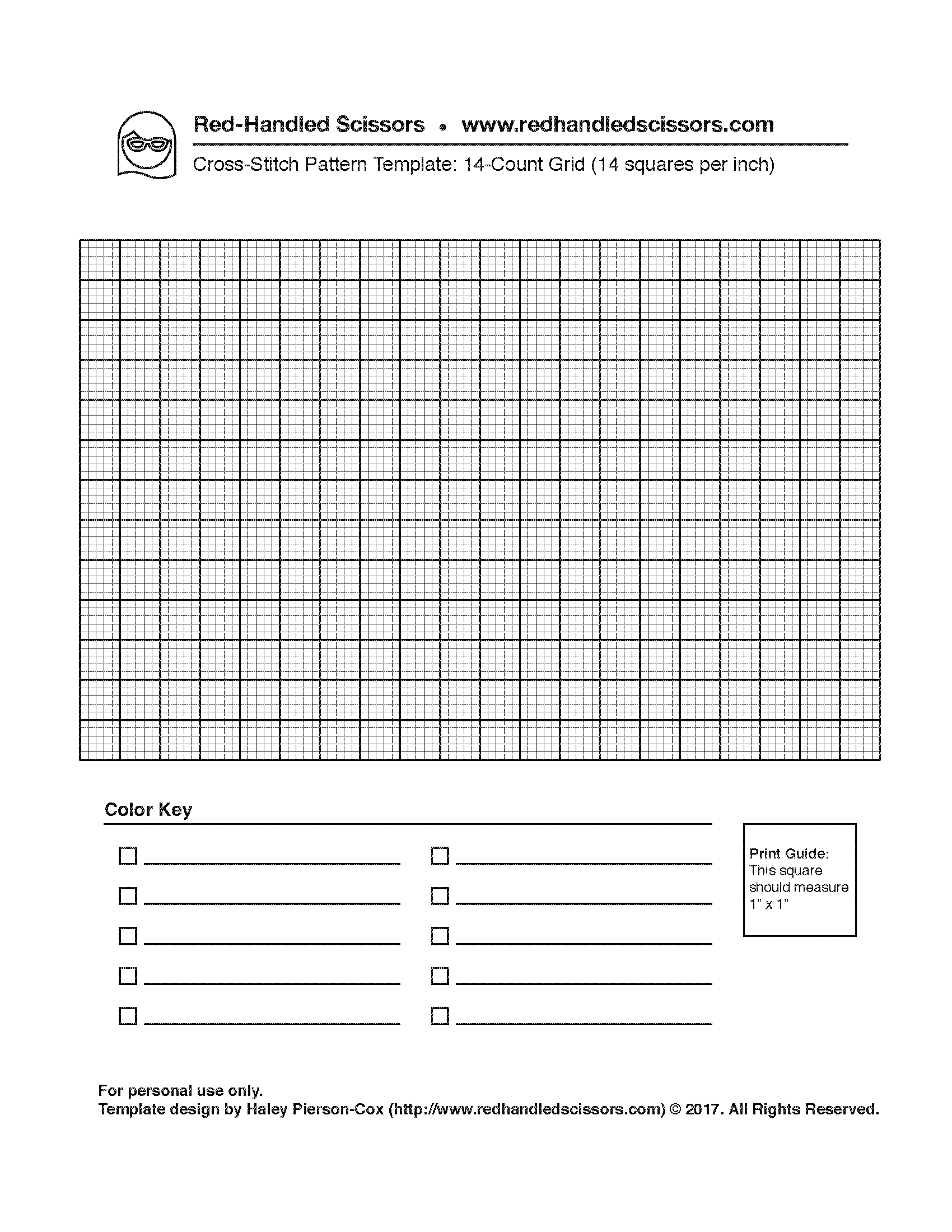 Print Graph Paper 1/4