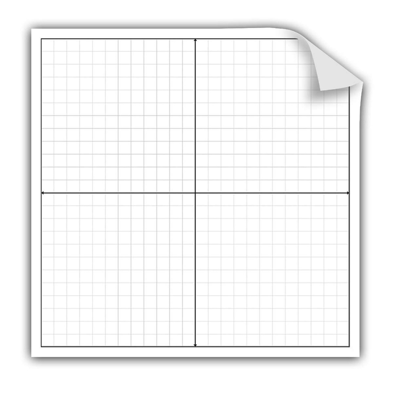 Easy Cling Graph Coordinate Plane Geyer Instructional Products