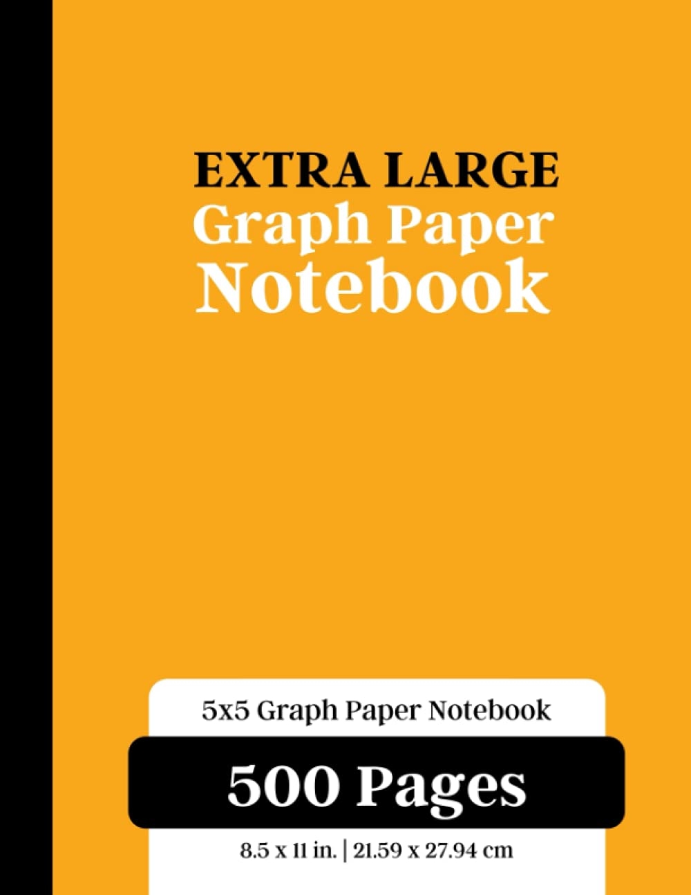 Extra Large Graph Paper Notebook 500 Pages 5x5 Jamaica Ubuy