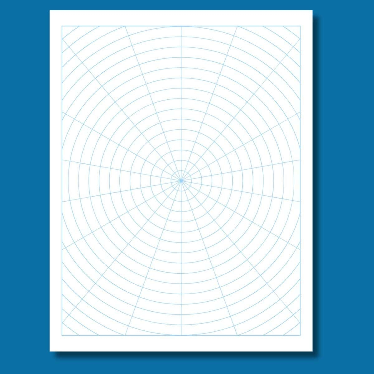 Free Printable Polar Graph Paper
