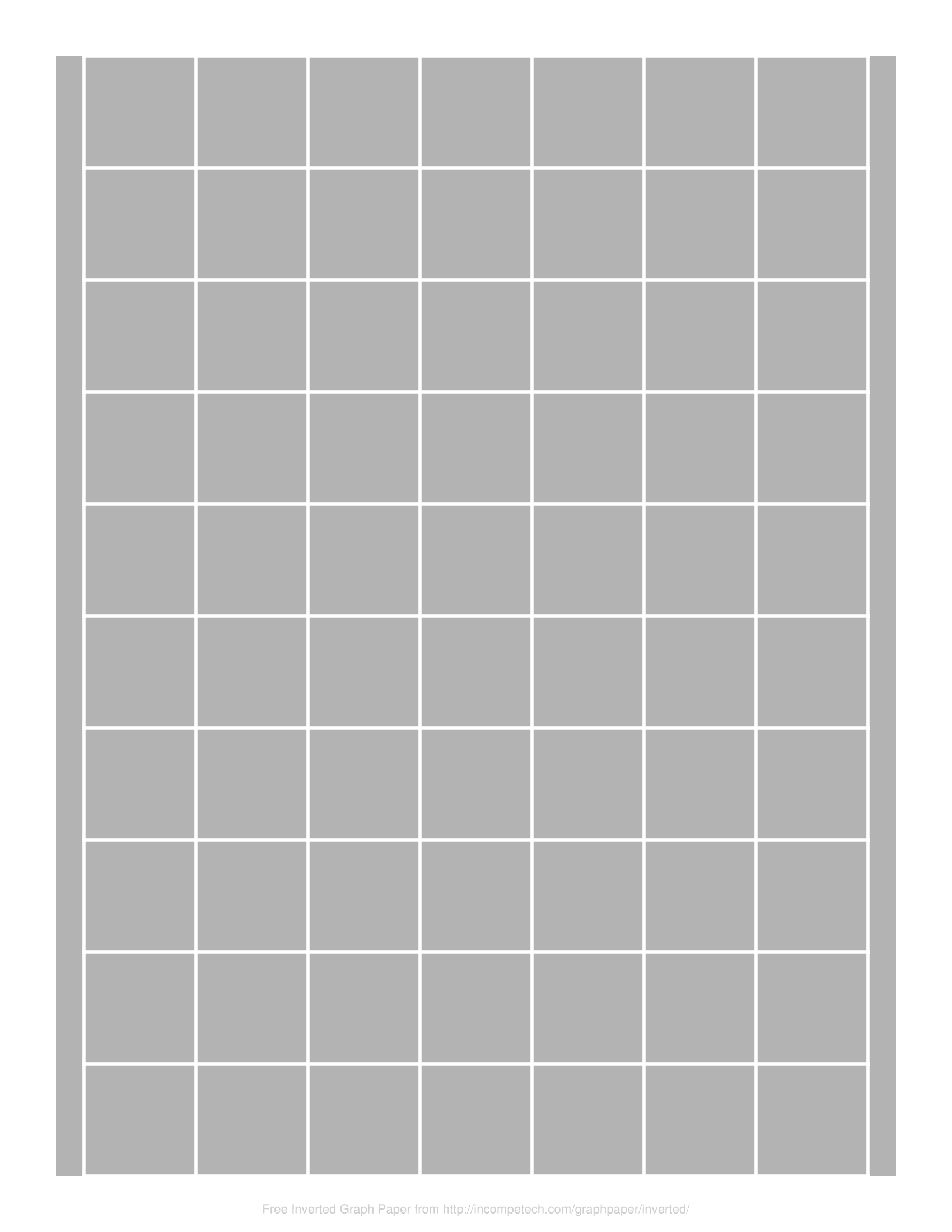 Free Online Graph Paper Inverted