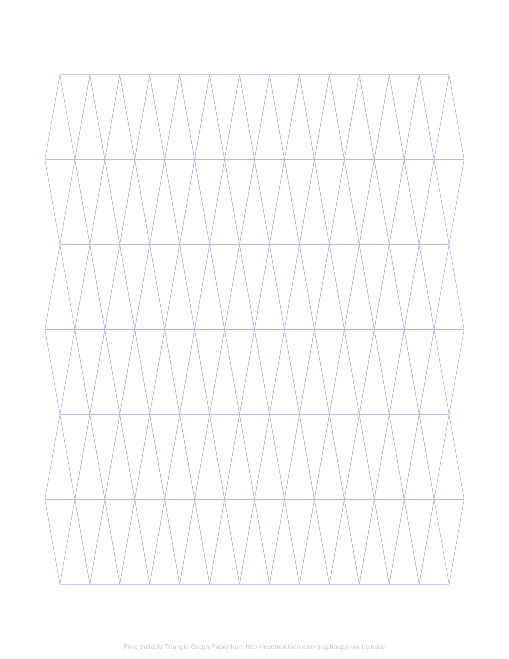 Free Online Graph Paper Variable Angle Triangles