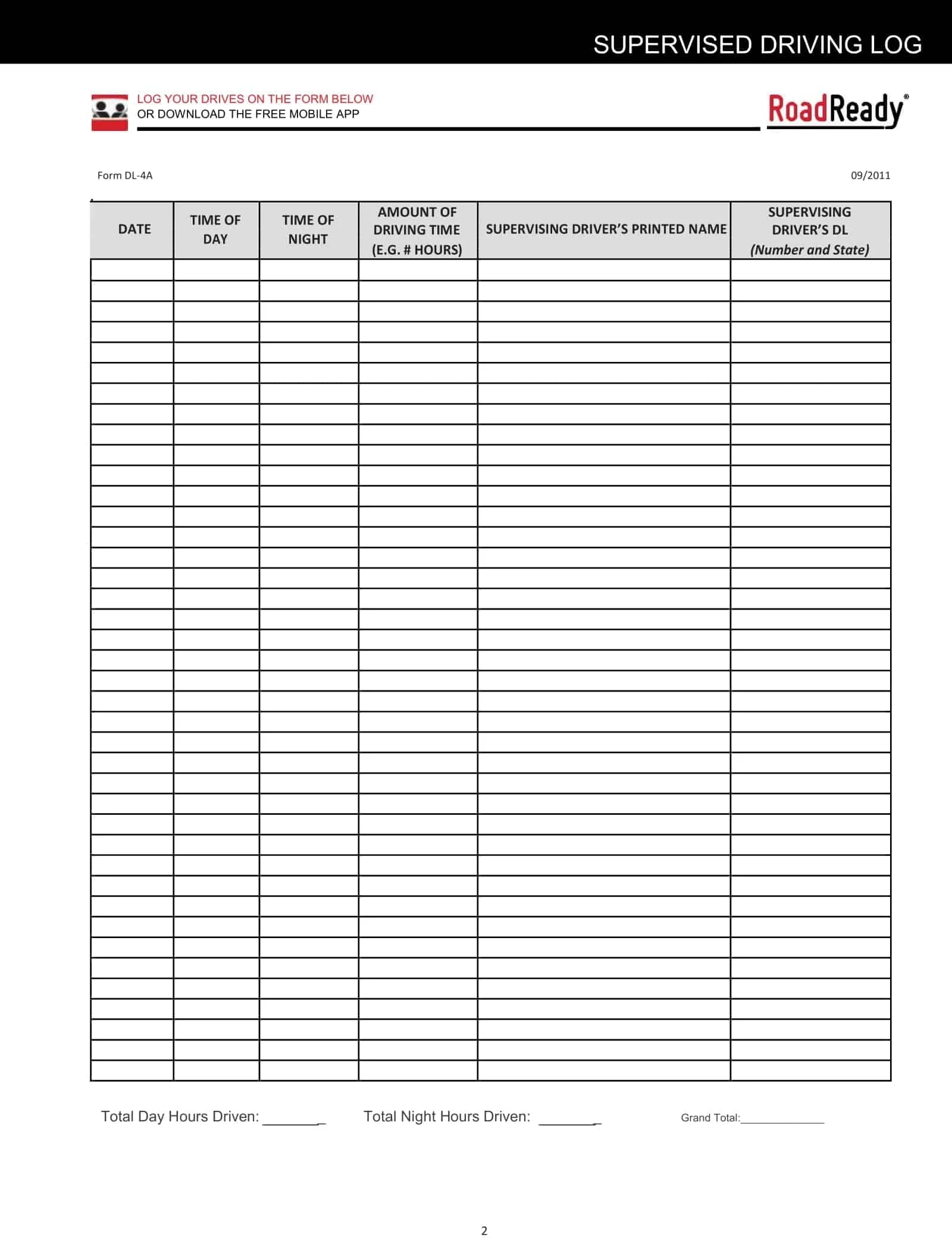 Printable Paper Logs