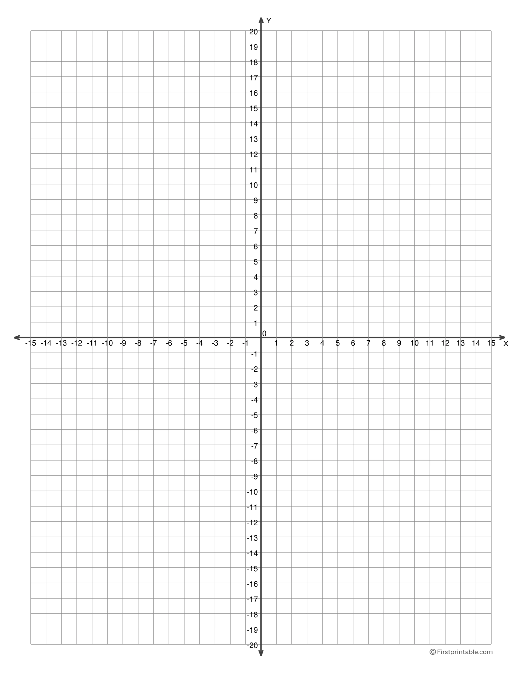 Free Printable Graph Paper PDF Templates