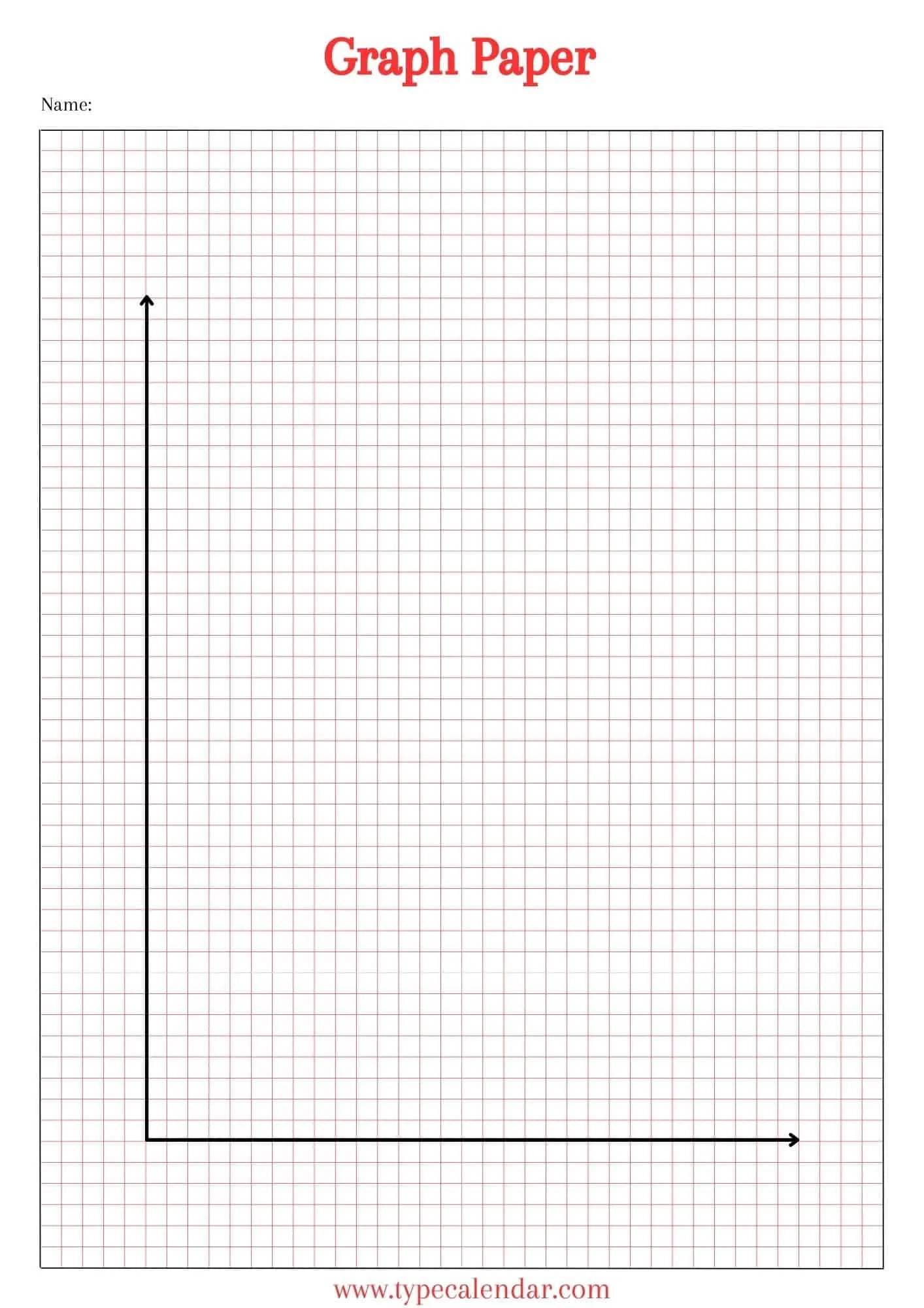 Free Printable Graph Paper Templates Excel Word PDF 8 5 X 11