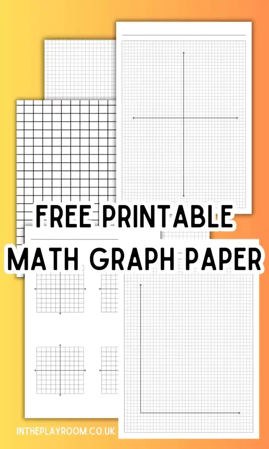 free printable math graph paper pdf in the playroom