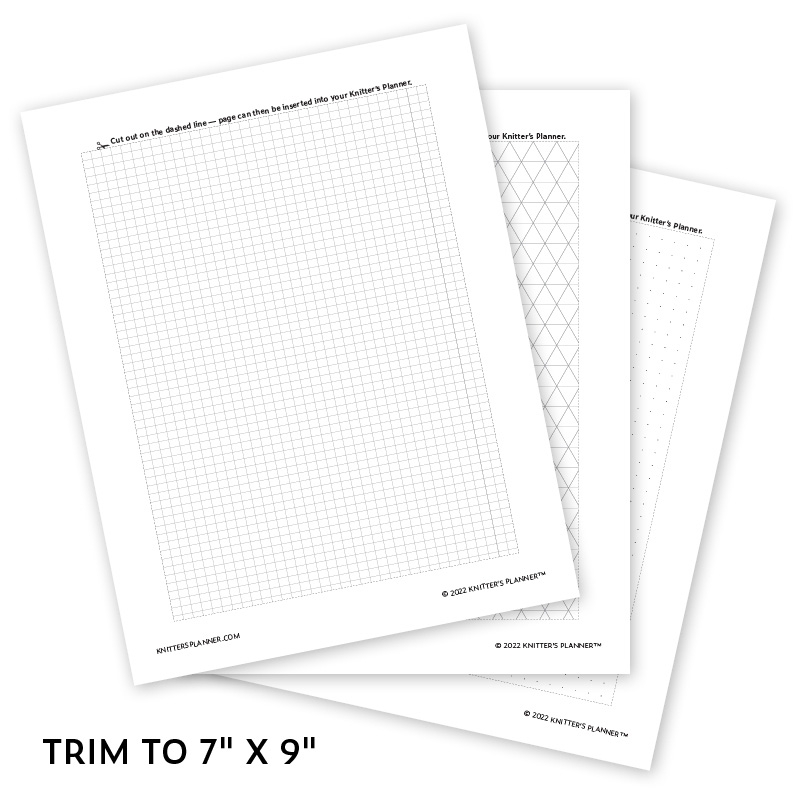 Free Printables The Knitter s Planner