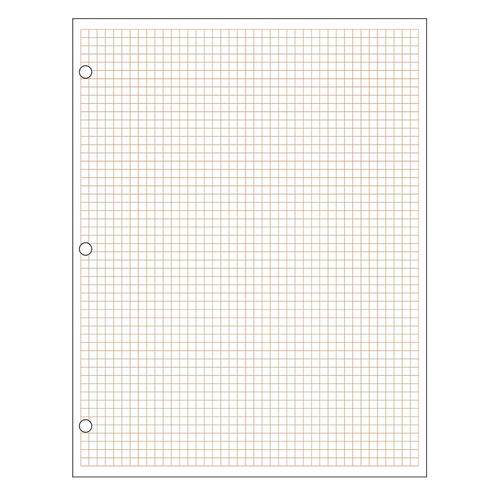 Geyer Instructional Products Metric Graph Paper 1 2 Cm Squared Double Sided Red Ruled 500 Sheets Ream Three Hole Punched Amazon de Stationery Office Supplies