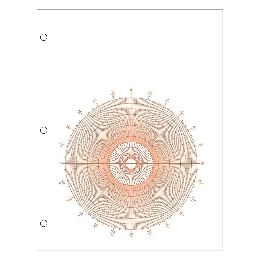 Polar Graph Paper Amazon