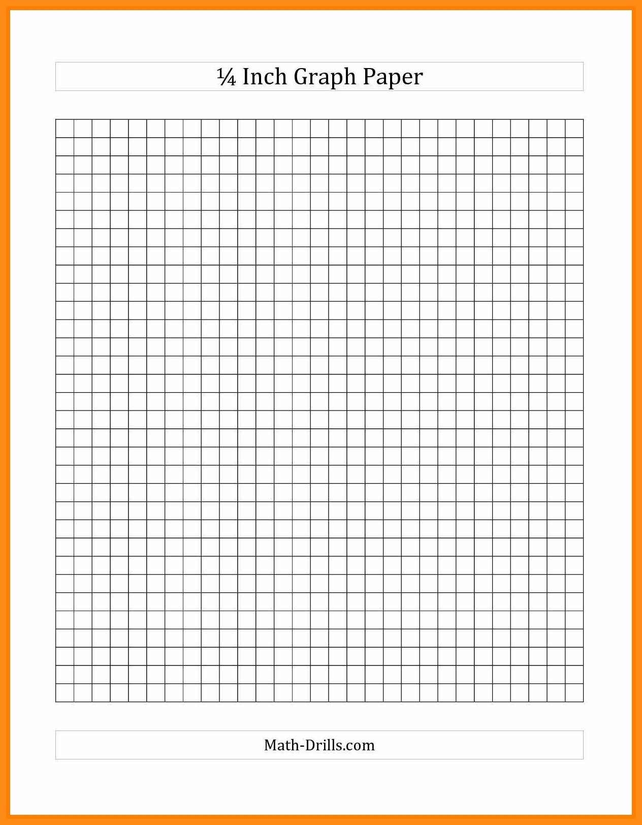 Graph Paper 1 4 Inch Grid Printable Graph Paper 1 4 Free Printable Templates Homework Pad For School